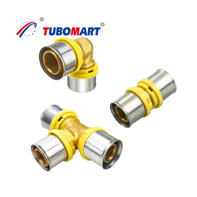 OEM TH Profile Press Fittings 16mm - 32mm dla wielowarstwowych rur Pex-Al-Pex