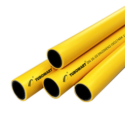 Żółty PEX AL Pex Rurka gazowa 2,0 mm Grubość ISO 17484-1:2006 AS4176.8-2010 Standard