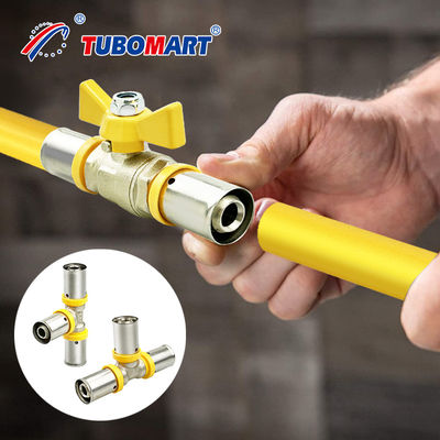 Pex Al Pex Fittings 3/4 Inch z profesjonalną kompatybilnością rur PEX