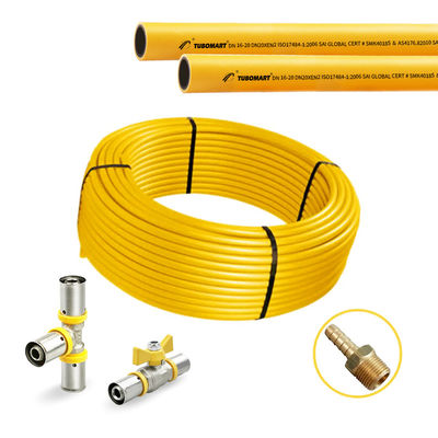 Dobry uszczelnienie Niestandardowe 100m/roll Pex Al Rury gazowe PEX Aluminium Rury gazowe System OEM