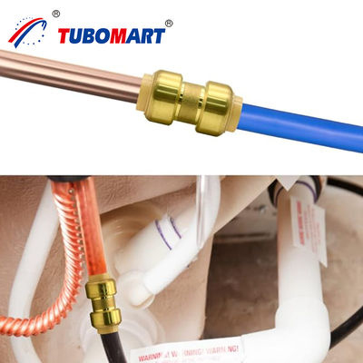 Tubomart OEM C46500 Push In Connect Pex Fittings dla systemów gazowych i wodociągowych