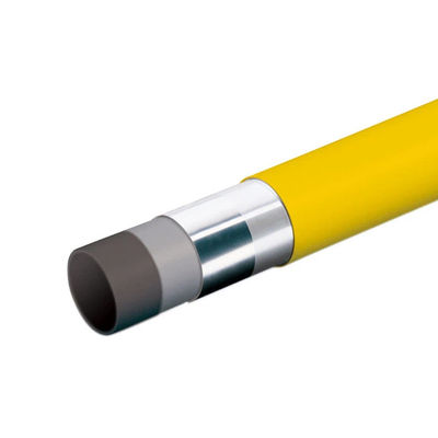 OEM ODM Żółty 16-32mm Włókno podłogowe wielowarstwowe Al PEX Rury złożone PEX Rury gazowe