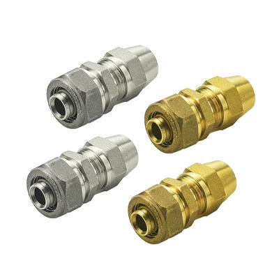 Wyposażenie rurowe 3/8 cali Flare X 3/8 cali Mężczyzna NPT Brass Half-Union Adapter gazowy 3/8'' Mężczyzna Flare do 3/8' NPT Propane Fittings