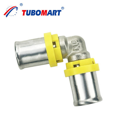 Tubomart OEM Watermark Gas Pipe Fitting TH Typ 16mm 20mm 32mm Gas Press Fitting