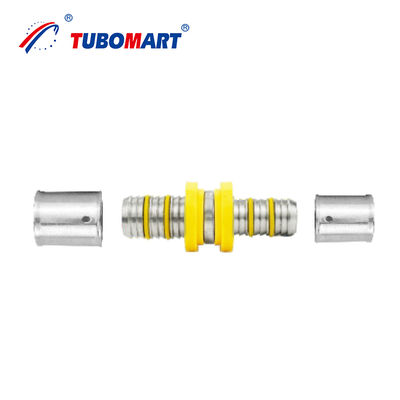 Hurtownia ISO Certyfikowany Materiał Hydrauliczny Miedziane Złączki Rur PEX Równy Łokieć Trójnik Złącze Gazowe PEX Złącze Prasowane