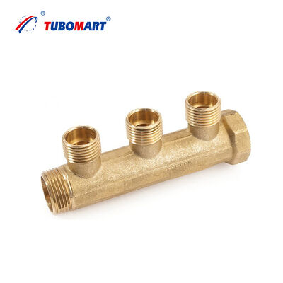 Fabryka mosiądzu HPB58-3A Gwarancja handlowa Super jakość pełny rozmiar mosiądzu dystrybucja wody manifold bez zaworu