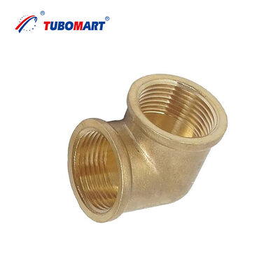 TUBOMART OEM Factory Direct Brass Male Straight Adapter for Copper Pipes Fittings Screw Fittings for Water Piping System Wyposażenie śruby do rur wodnych